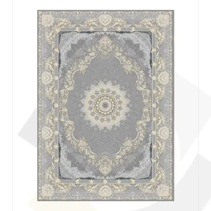 فرش 1200 شانه ایلیا نگین طرح آیسا (کلکسیون GOLDEN)