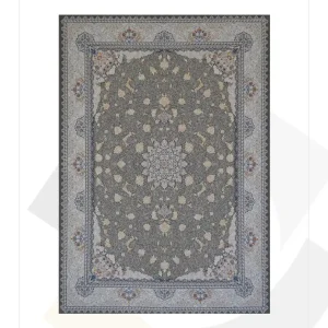 فرش امیران 1200 شانه گل برجسته طرح مهرسا