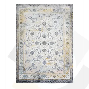فرش گلایول 700 شانه کد 9058 طرح مهتاب وینتیج