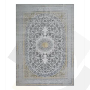 فرش گلایول 700 شانه کد 9063 طرح نایین وینتیج