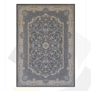 فرش امیران 1200 شانه گل برجسته طرح السا