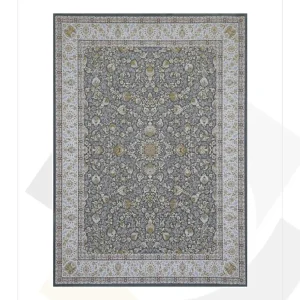 فرش امیران 1200 شانه گل برجسته طرح ماهرو