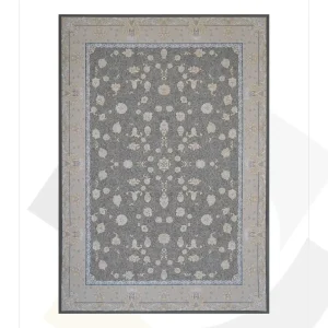 فرش امیران 1200 شانه گل برجسته طرح افشان امیران