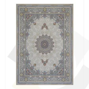 فرش امیران 1200 شانه گل برجسته طرح تندیس