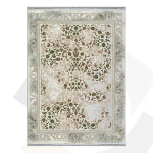 فرش جهان مهر 1200 شانه کد 2210 طرح فردوس