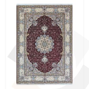 فرش سیزان 1200 شانه کد 12824L (کلکسیون رستا)