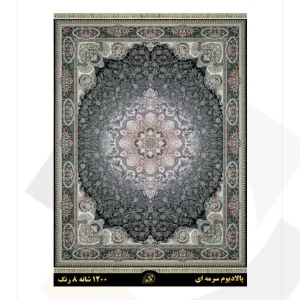 فرش سورنا 1200 شانه طرح پالادیوم