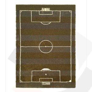قالیچه بهارآفرین طرح زمین فوتبال کد 037