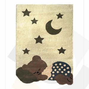 قالیچه بهارآفرین طرح عروسکی کد 005