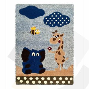 قالیچه بهارآفرین طرح عروسکی کد 006